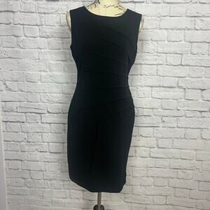 Calvin Klein Black Cocktail Evening Business Dress